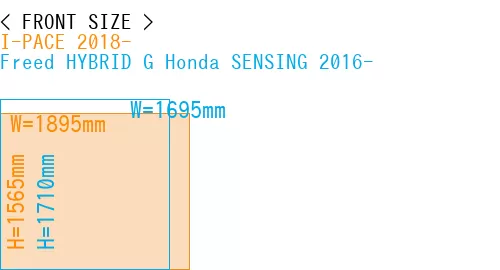 #I-PACE 2018- + Freed HYBRID G Honda SENSING 2016-